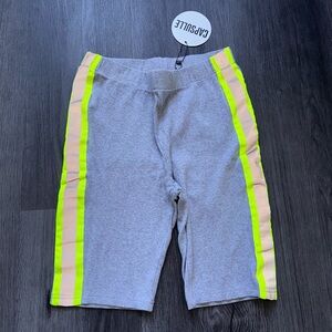 Capsule dolls kill reflective biker shorts